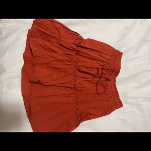 Rust skirt